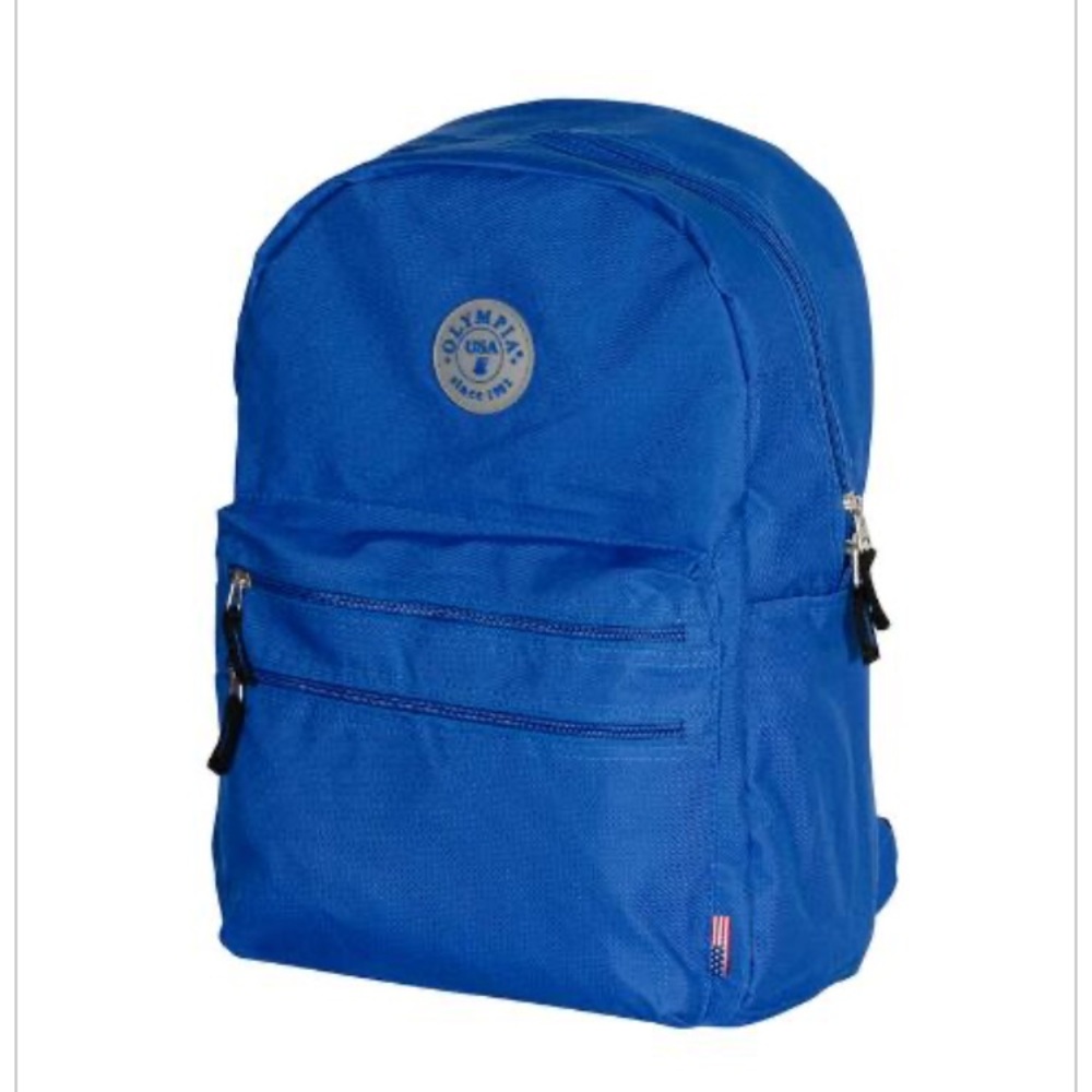 NEW Olympia 18” Laptop Travel Outdoors School Backpack - Blue